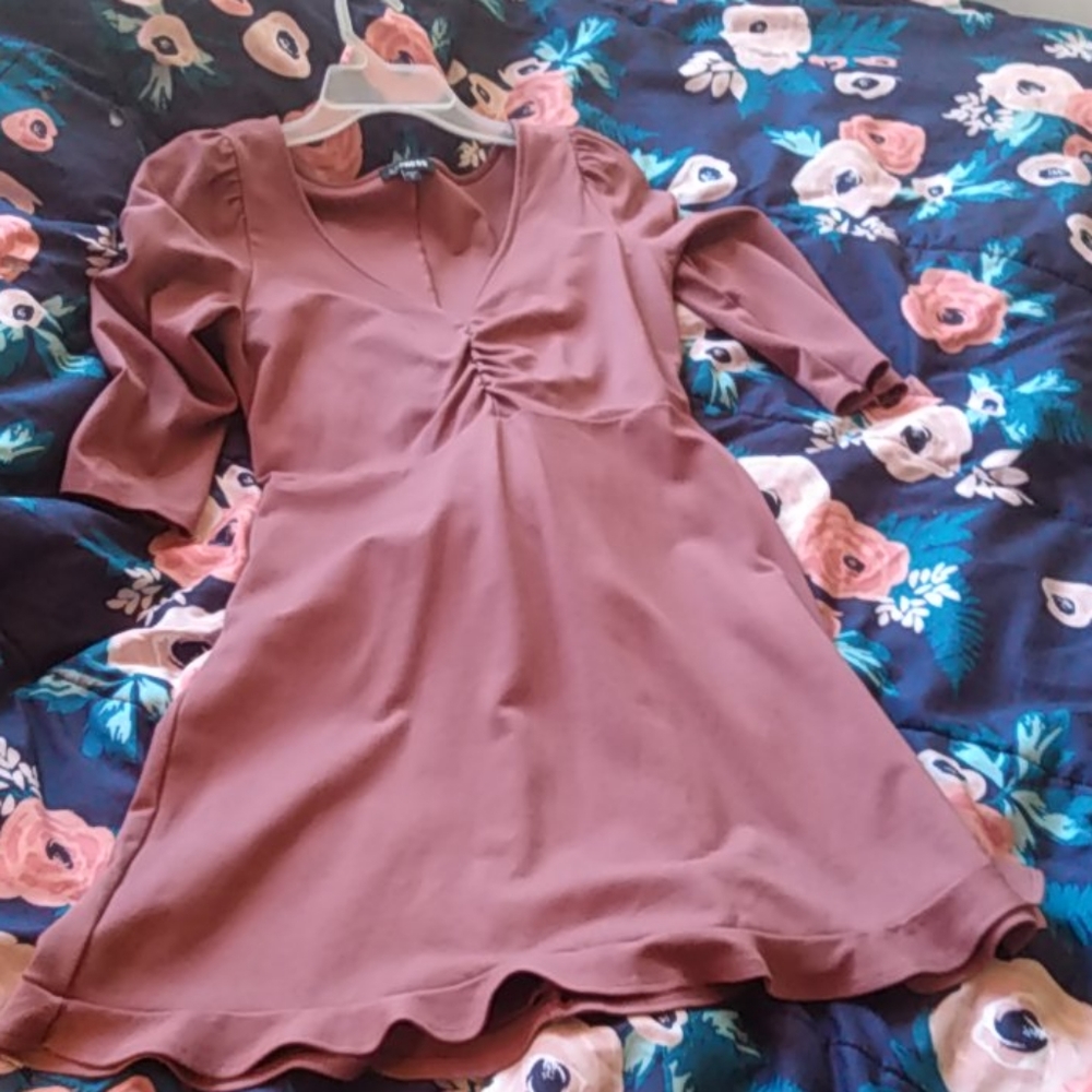 Georgus Mauve Express Dress - Picture 1 of 6